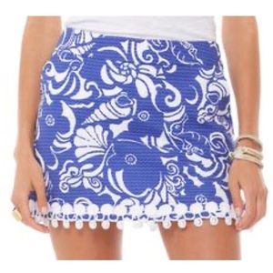 Excellent condition Lilly Pulitzer Marigold Skort